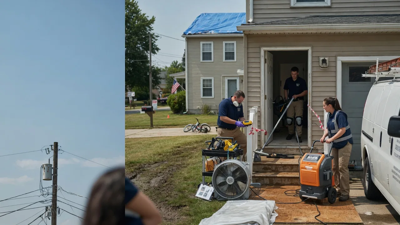 Water Damage Repair in Kinsman, OH near me